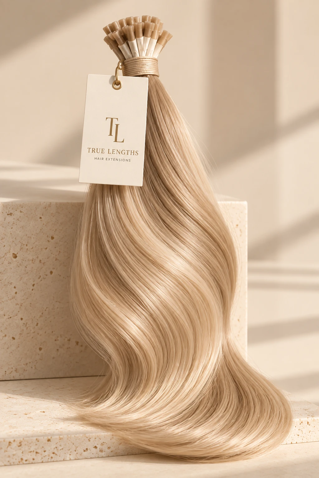 Premium Tape Extensions in Blond